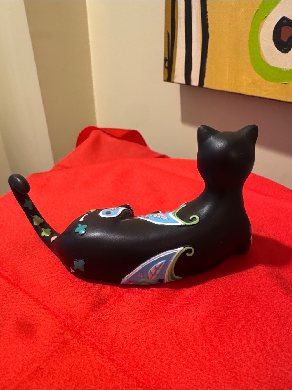 Sugar skull cats by Blake Jensen collection. Hand painted - Picture 4 of 7